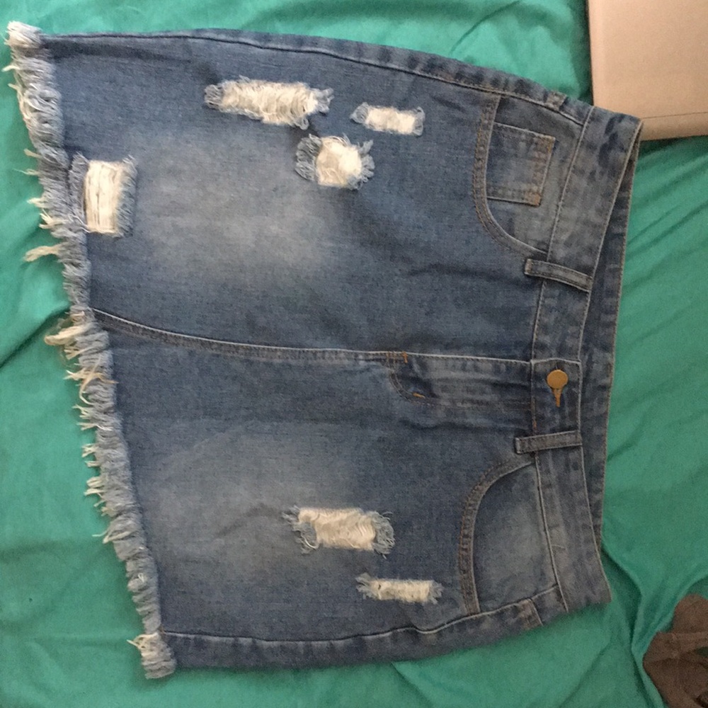 Jean skirt